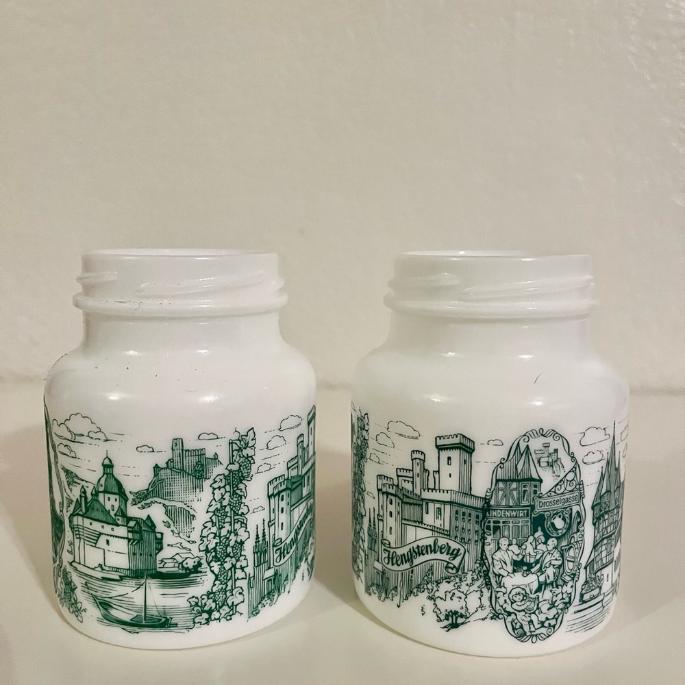Vintage German Milk Glass